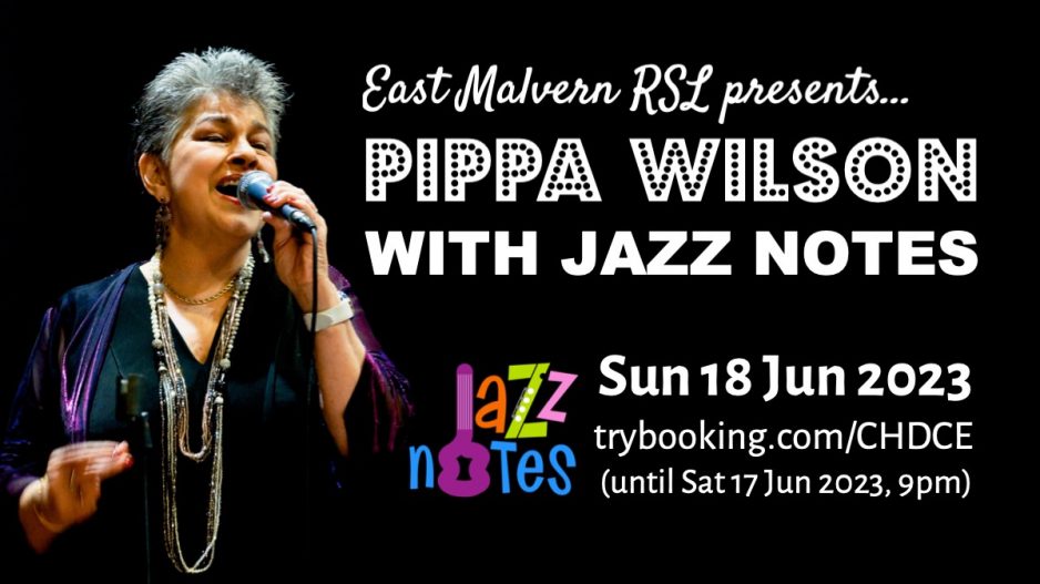 Sunday afternoon jazz: Pippa Wilson with Jazz Notes